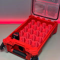 Milwaukee PACKOUT 20 slot M12 battery assortment tray