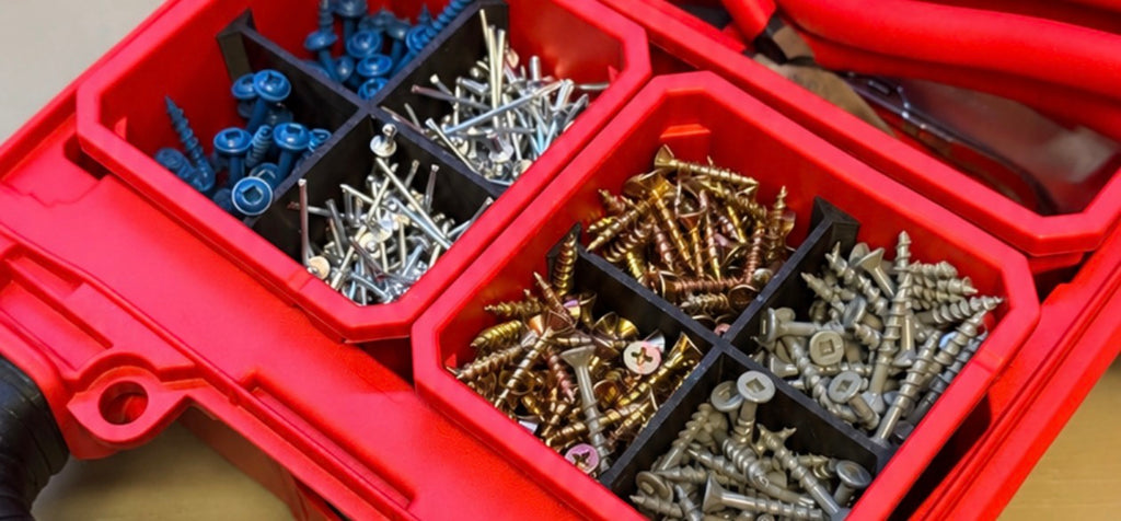 Milwaukee packout dividers for assortment boxes