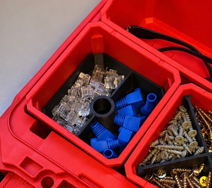 Milwaukee PACKOUT assortment trays for bins