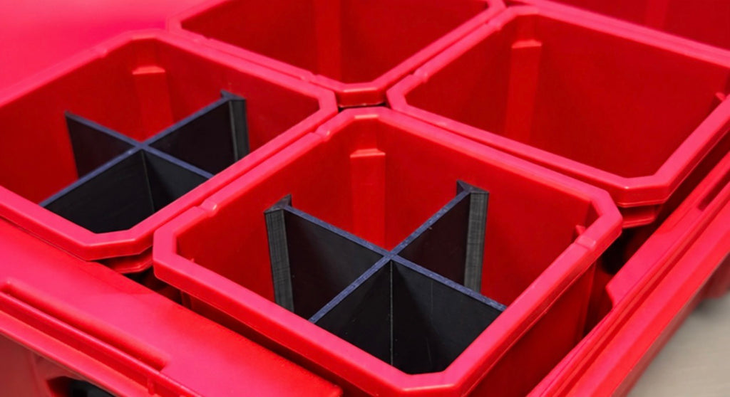 Milwaukee packout dividers for assortment boxes