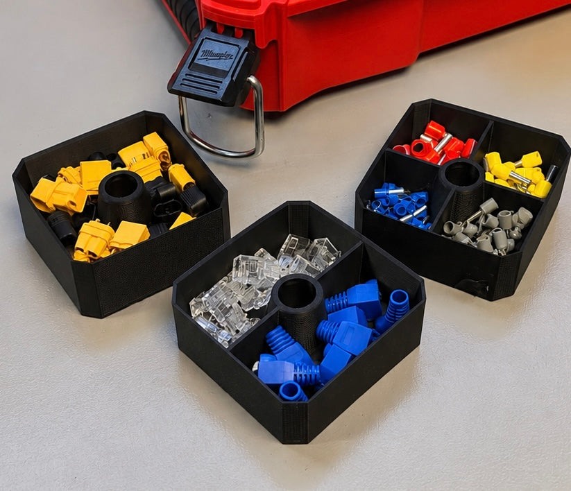 Milwaukee PACKOUT assortment trays for bins