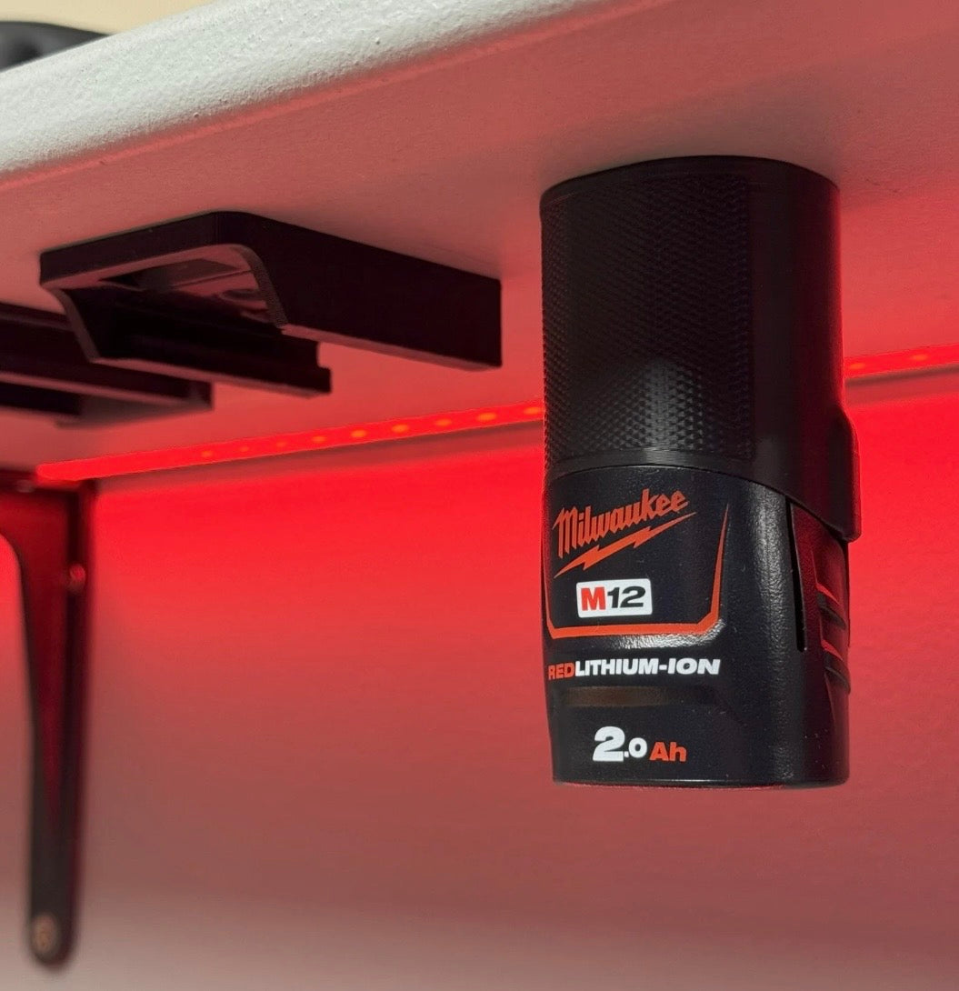 Milwaukee M12 single battery organiser